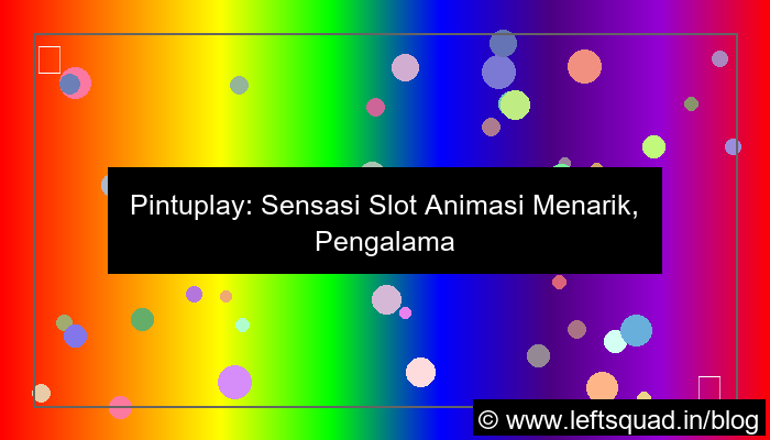 gambar pintuplay slot animasi menarik