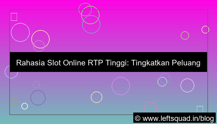 desain slot online rtp tinggi