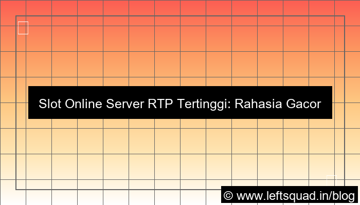 visual slot online server rtp tertinggi