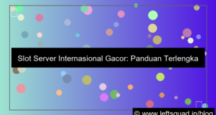 slot server internasional gacor