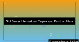 ilustrasi slot server internasional paling terpercaya