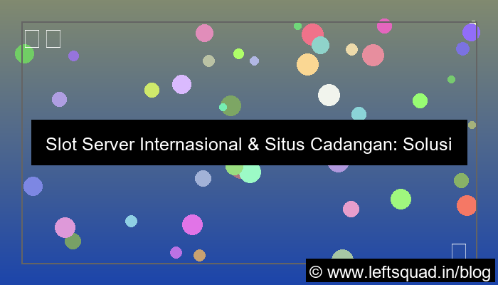 grafik slot server internasional situs cadangan